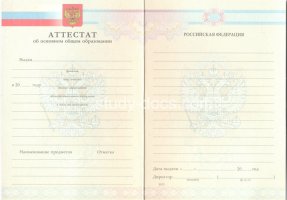 Аттестат за 9 класс 2007-2010 в Долгопрудном