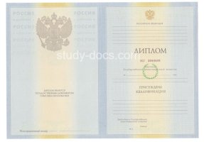 Диплом специалиста 2010-2011 в Долгопрудном
