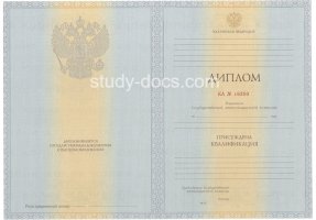 Диплом специалиста 2012-2013 в Долгопрудном
